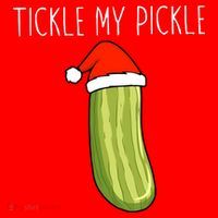 Christmas Couple Matching Tickle My Pickle Kids Sweatshirt thumb 2