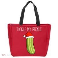 Christmas Couple Matching Tickle My Pickle Tote Bag thumb 0