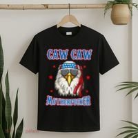 Caw Caw Motherfucker! Funny 4th Of July Patriotic T-Shirt thumb 2