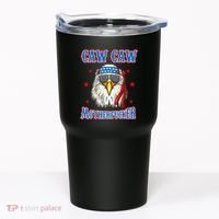 Caw Caw Motherfucker! Funny 4th Of July Patriotic Tumbler thumb 0