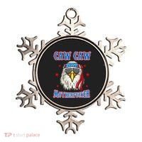 Caw Caw Motherfucker! Funny 4th Of July Patriotic Ornament thumb 0