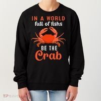 Crab Cancer Maryland Baltimore Crayfish Crabs Lobster Women's Sweatshirt thumb 0