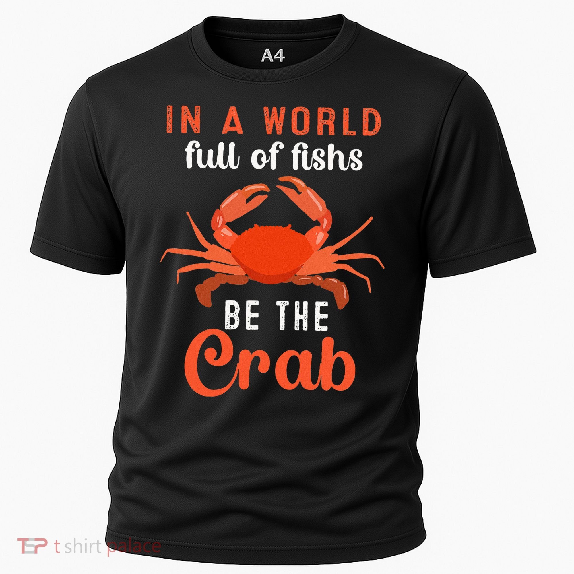 Crab Cancer Maryland Baltimore Crayfish Crabs Lobster Cooling Performance Crew T-Shirt