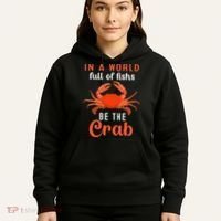 Crab Cancer Maryland Baltimore Crayfish Crabs Lobster Hoodie thumb 5