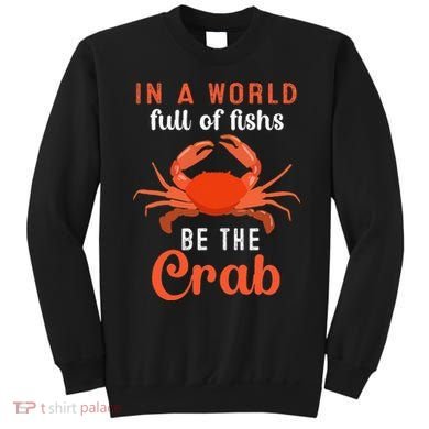 Crab Cancer Maryland Baltimore Crayfish Crabs Lobster Sweatshirt