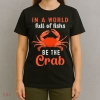 Crab Cancer Maryland Baltimore Crayfish Crabs Lobster T-Shirt thumb 4