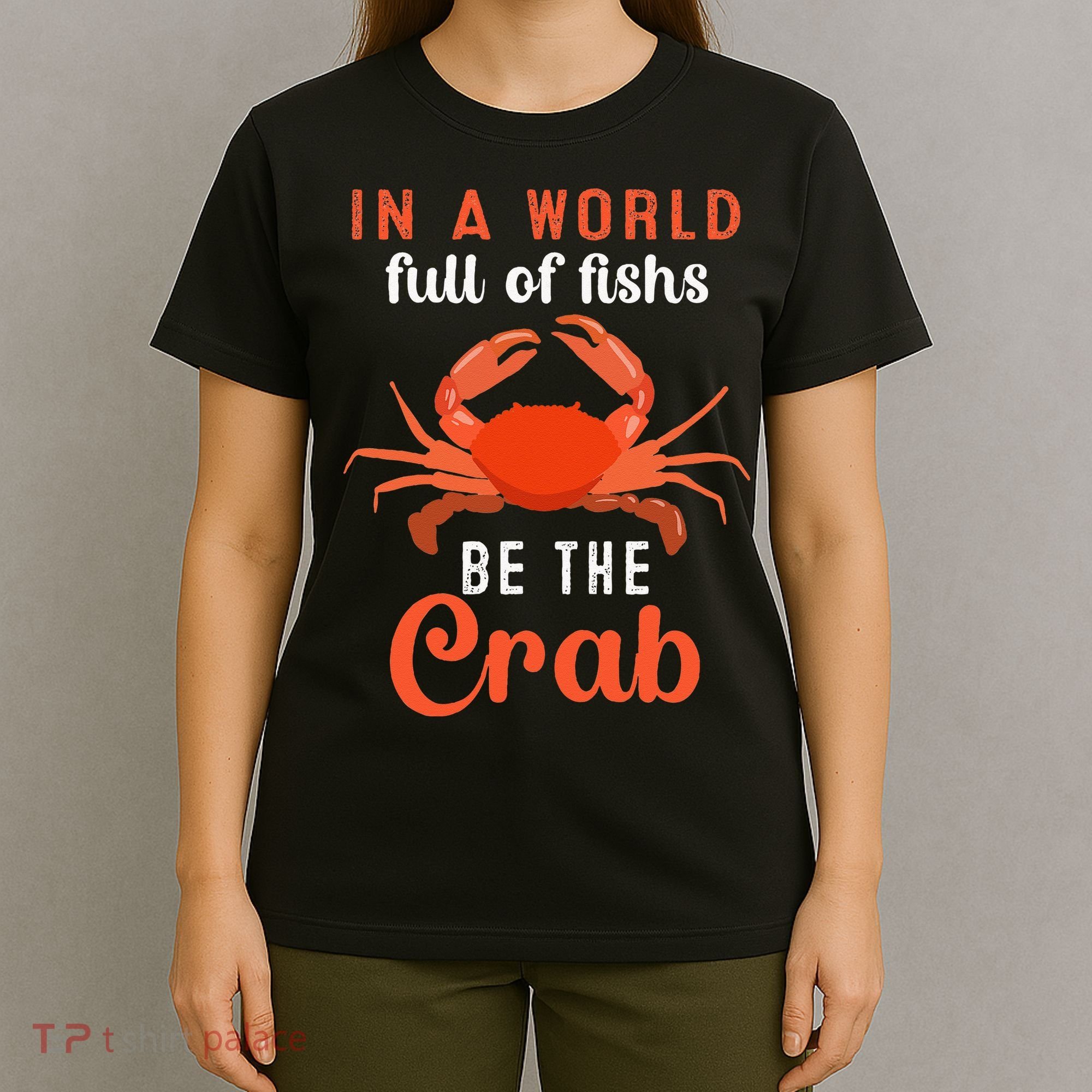 Crab Cancer Maryland Baltimore Crayfish Crabs Lobster T-Shirt