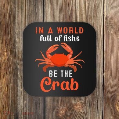 Crab Cancer Maryland Baltimore Crayfish Crabs Lobster Coaster