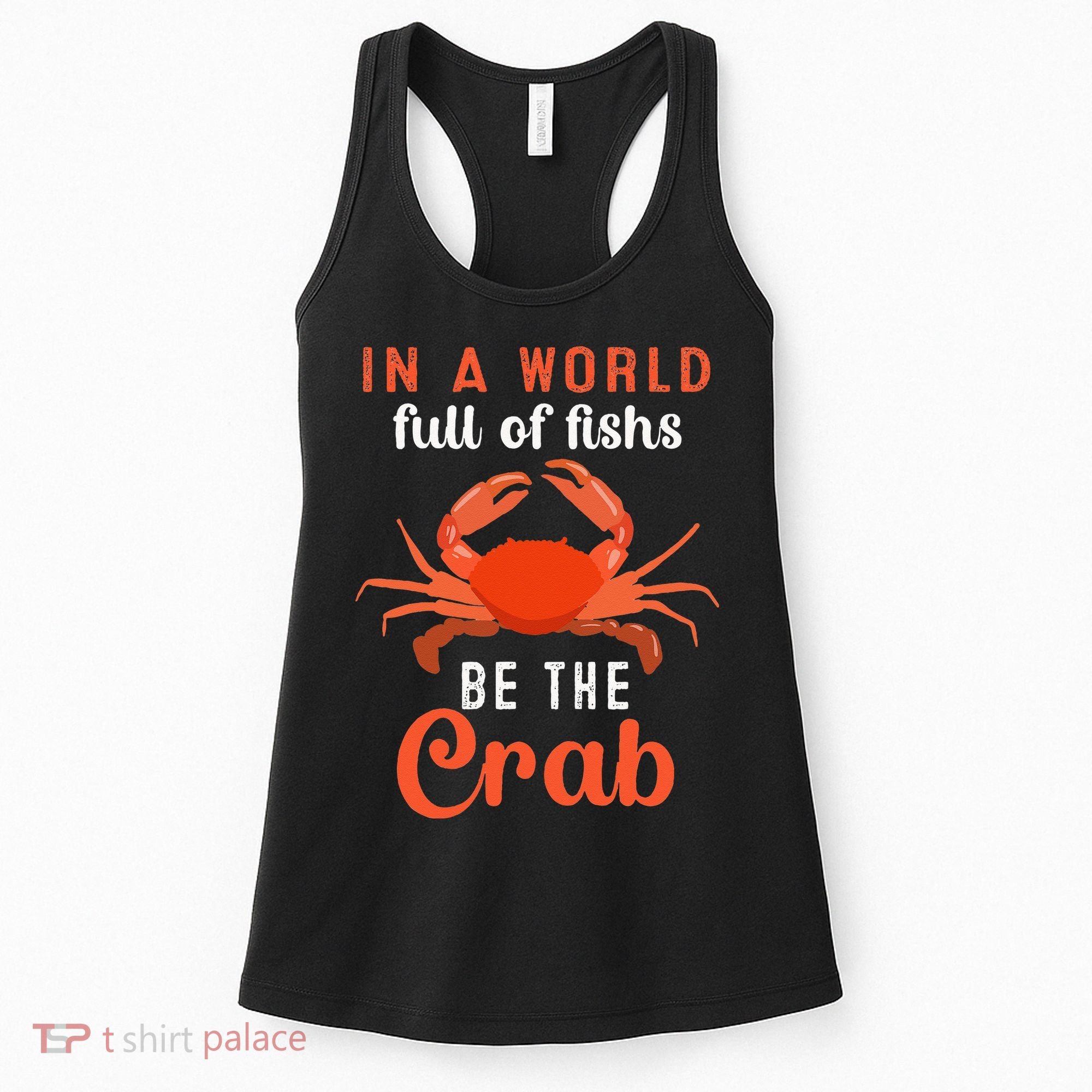 Crab Cancer Maryland Baltimore Crayfish Crabs Lobster Women's Tank Top