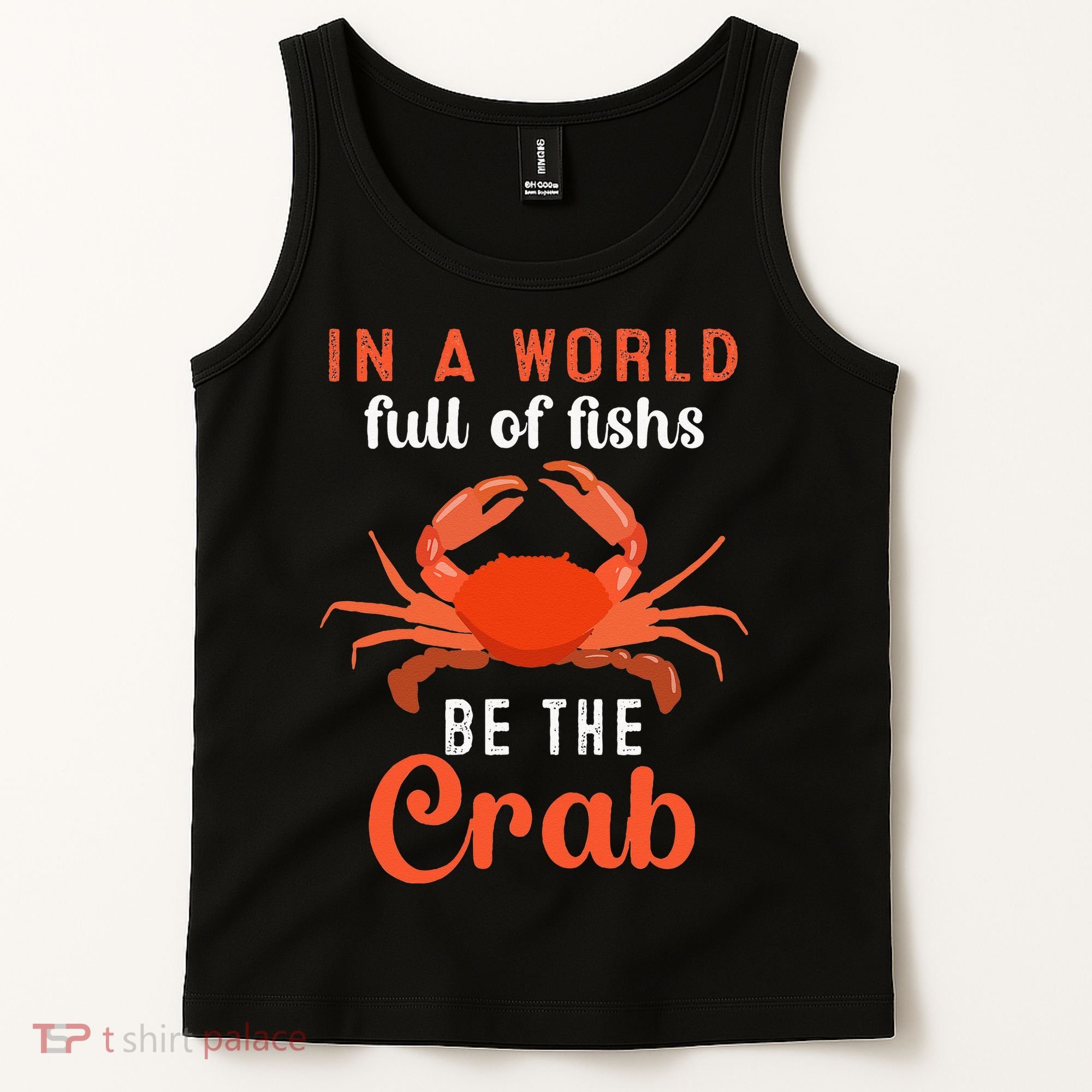 Crab Cancer Maryland Baltimore Crayfish Crabs Lobster Tank Top