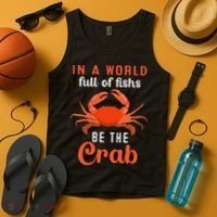 Crab Cancer Maryland Baltimore Crayfish Crabs Lobster Tank Top thumb 4