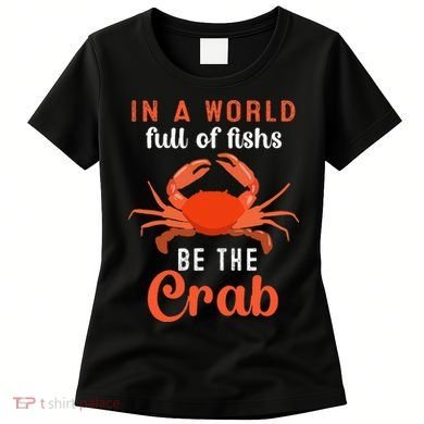 Crab Cancer Maryland Baltimore Crayfish Crabs Lobster Women's T-Shirt