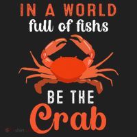 Crab Cancer Maryland Baltimore Crayfish Crabs Lobster Plastic Christmas Ball Ornament thumb 1
