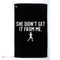 Cross Country Mom Golf Towel thumb 0