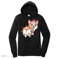 Christmas Corgi Mom Corgi Lover Xmas Light Animal Holiday Funny Gift Women's Hoodie thumb 0