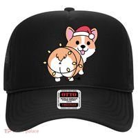 Christmas Corgi Mom Corgi Lover Xmas Light Animal Holiday Funny Gift Hat thumb 0