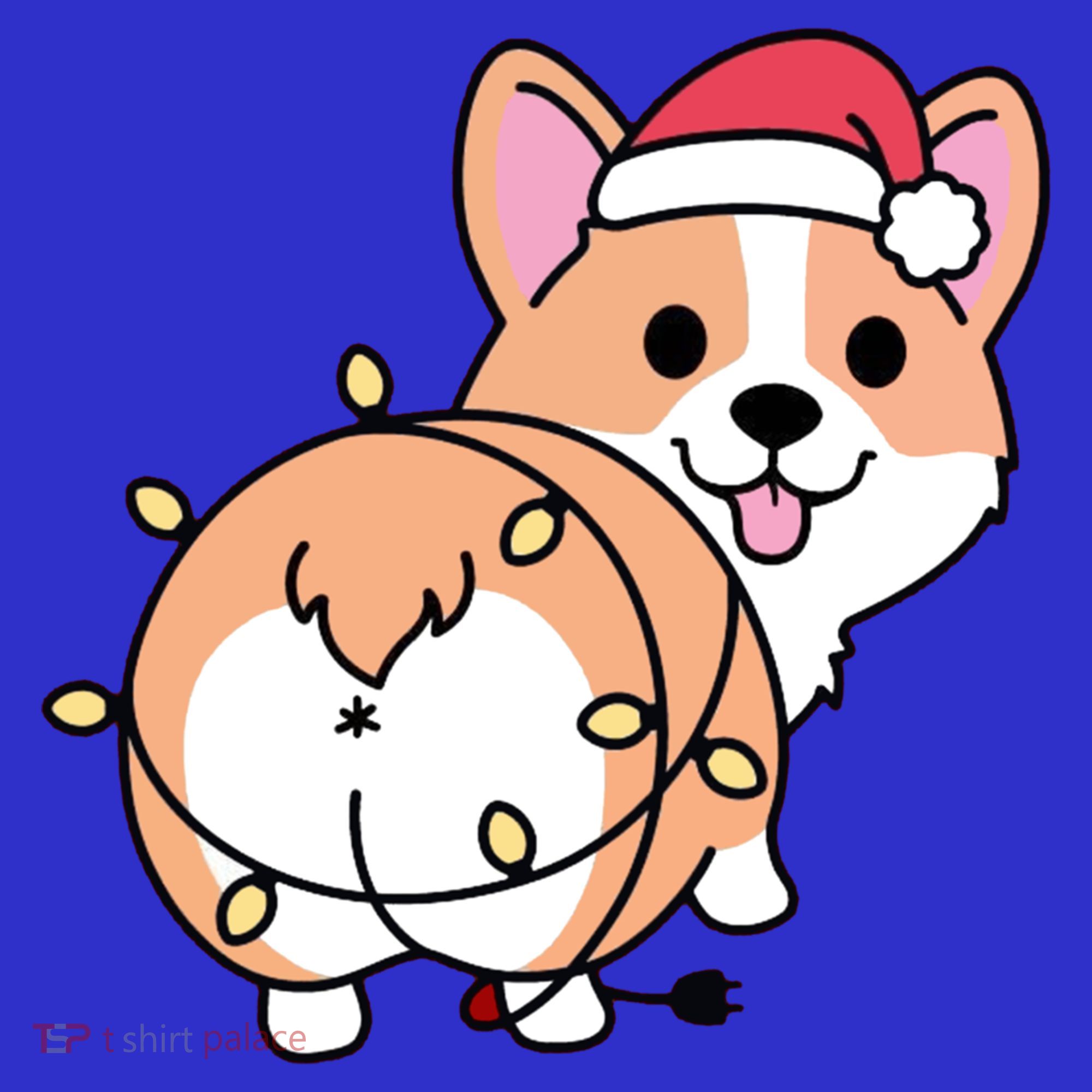 Christmas Corgi Mom Corgi Lover Xmas Light Animal Holiday Funny Gift Toddler T-Shirt