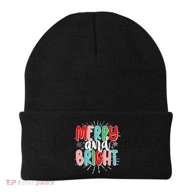 Cute Christmas Merry And Bright Beanie