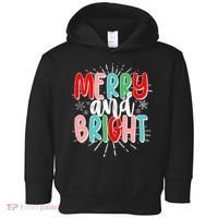 Cute Christmas Merry And Bright Toddler Hoodie thumb 0