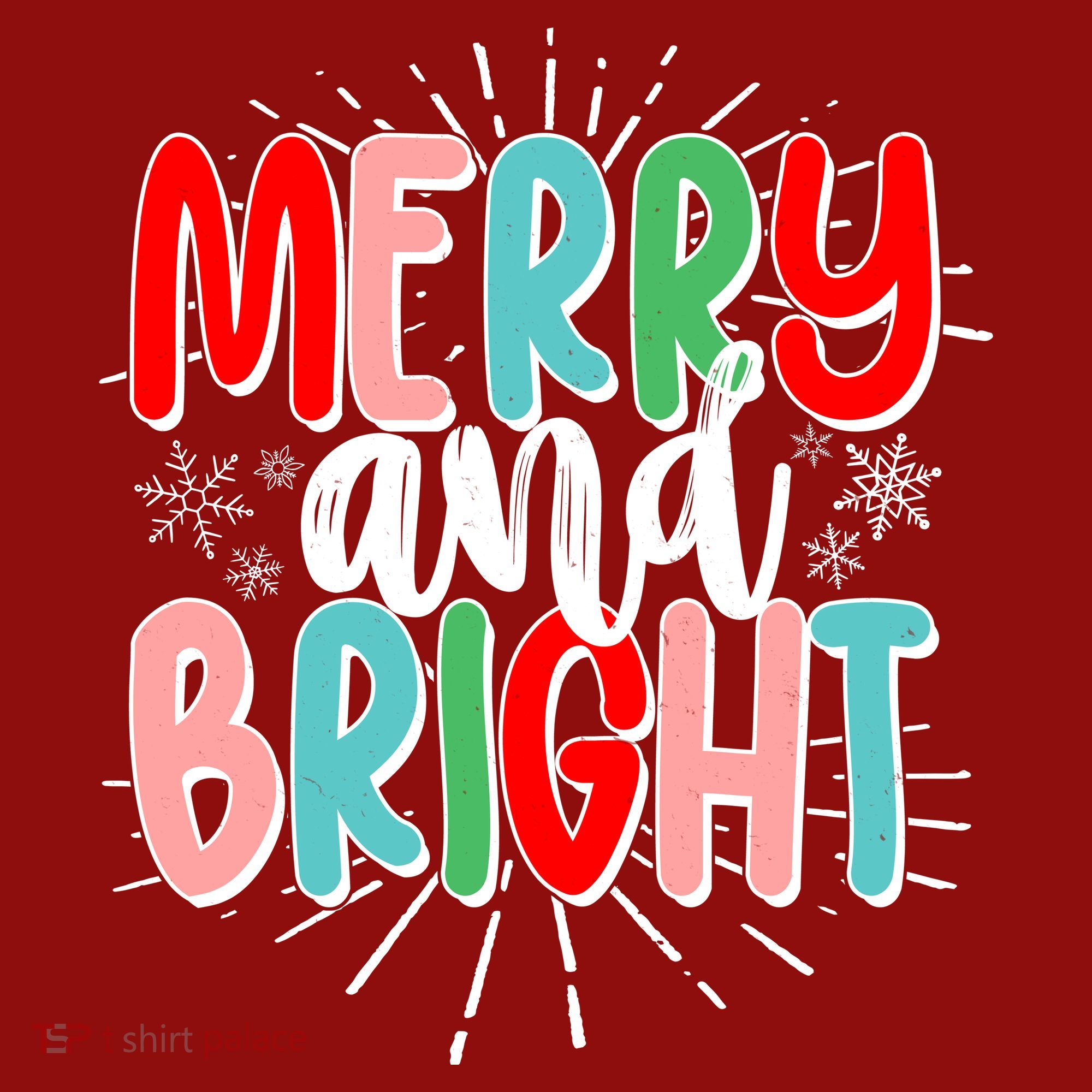 Cute Christmas Merry And Bright Long Sleeve Shirt
