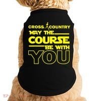 Cross Country May The Course Be With You Doggie Tank thumb 0