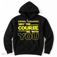 Cross Country May The Course Be With You Hoodie thumb 0