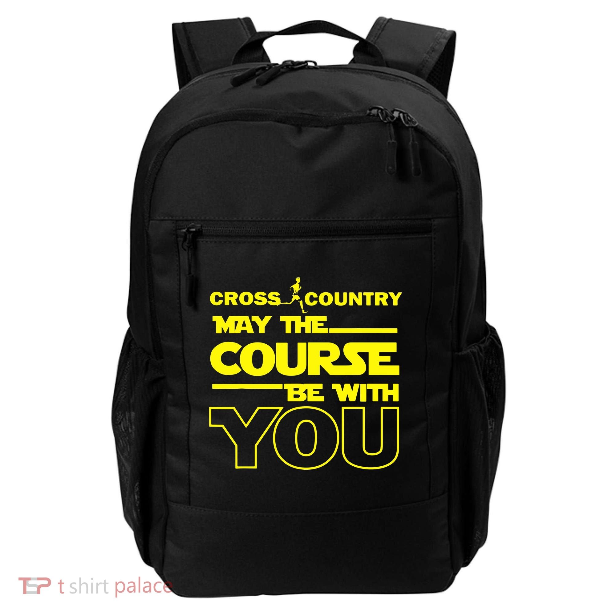 Cross Country May The Course Be With You Backpack