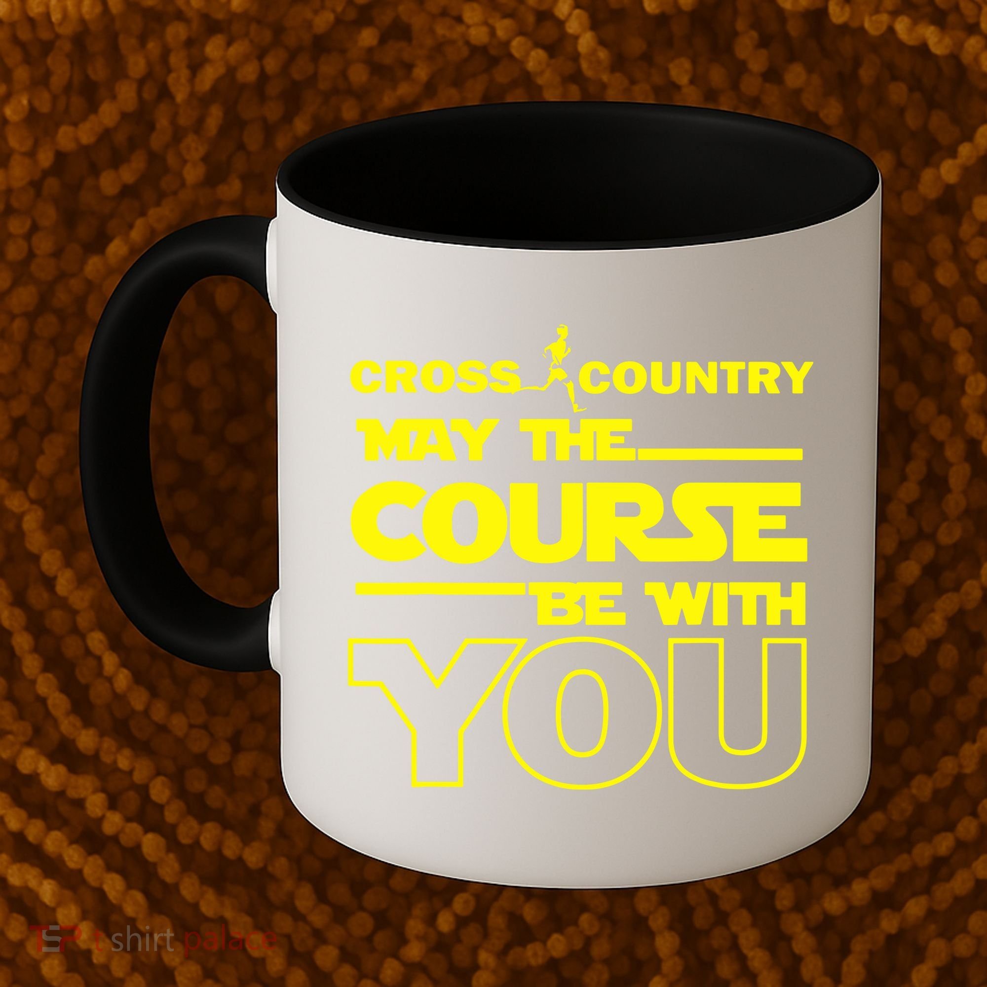 Cross Country May The Course Be With You Coffee Mug