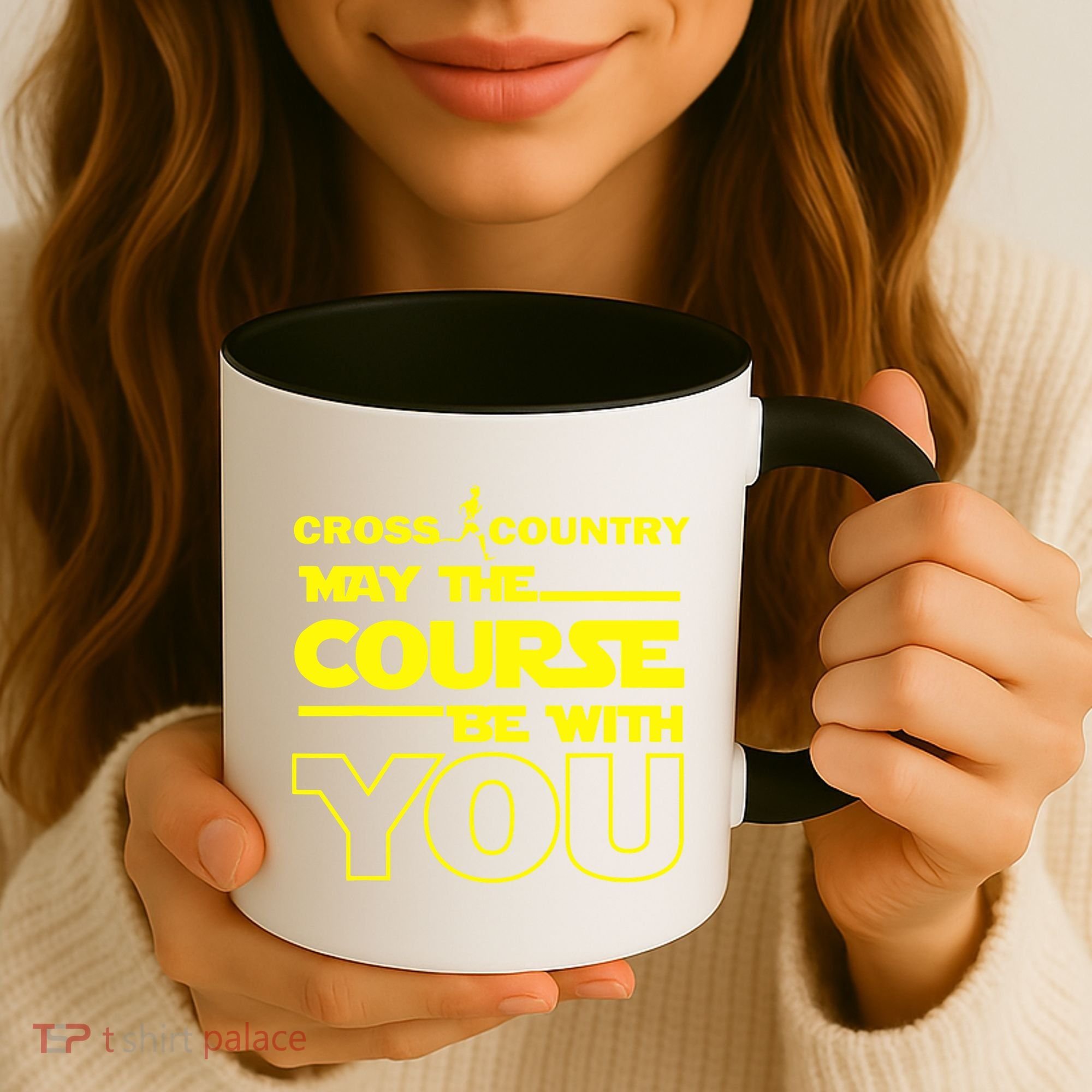 Cross Country May The Course Be With You Coffee Mug