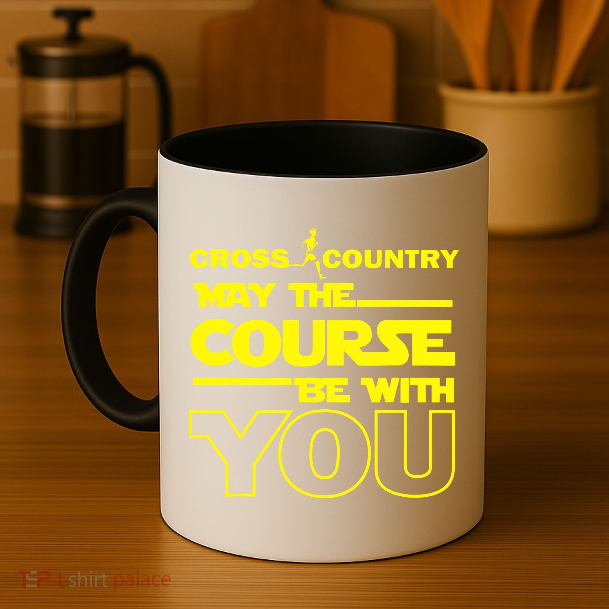 Cross Country May The Course Be With You Coffee Mug