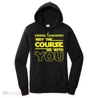 Cross Country May The Course Be With You Women's Hoodie thumb 0