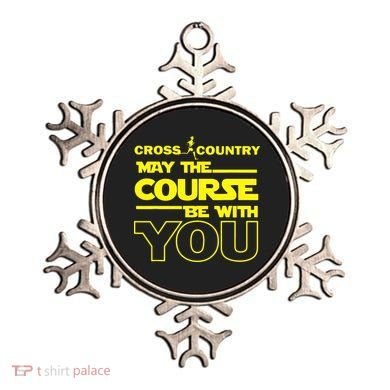 Cross Country May The Course Be With You Ornament
