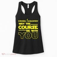 Cross Country May The Course Be With You Women's Tank Top thumb 0