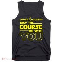 Cross Country May The Course Be With You Tank Top thumb 0