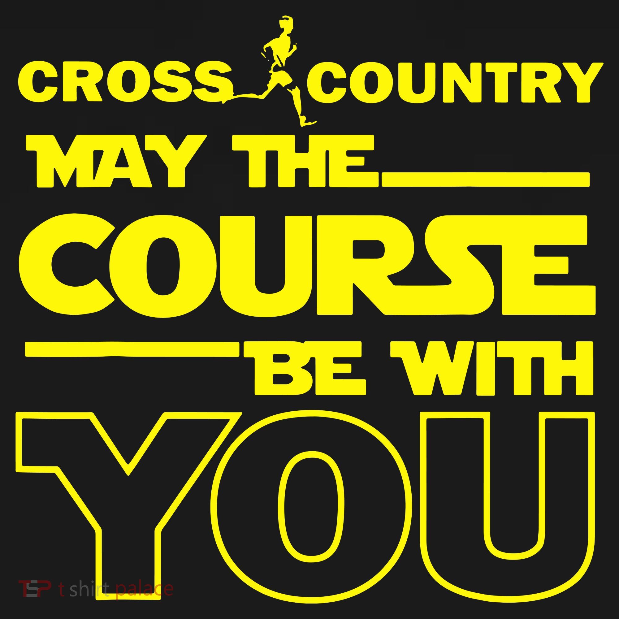 Cross Country May The Course Be With You Tank Top