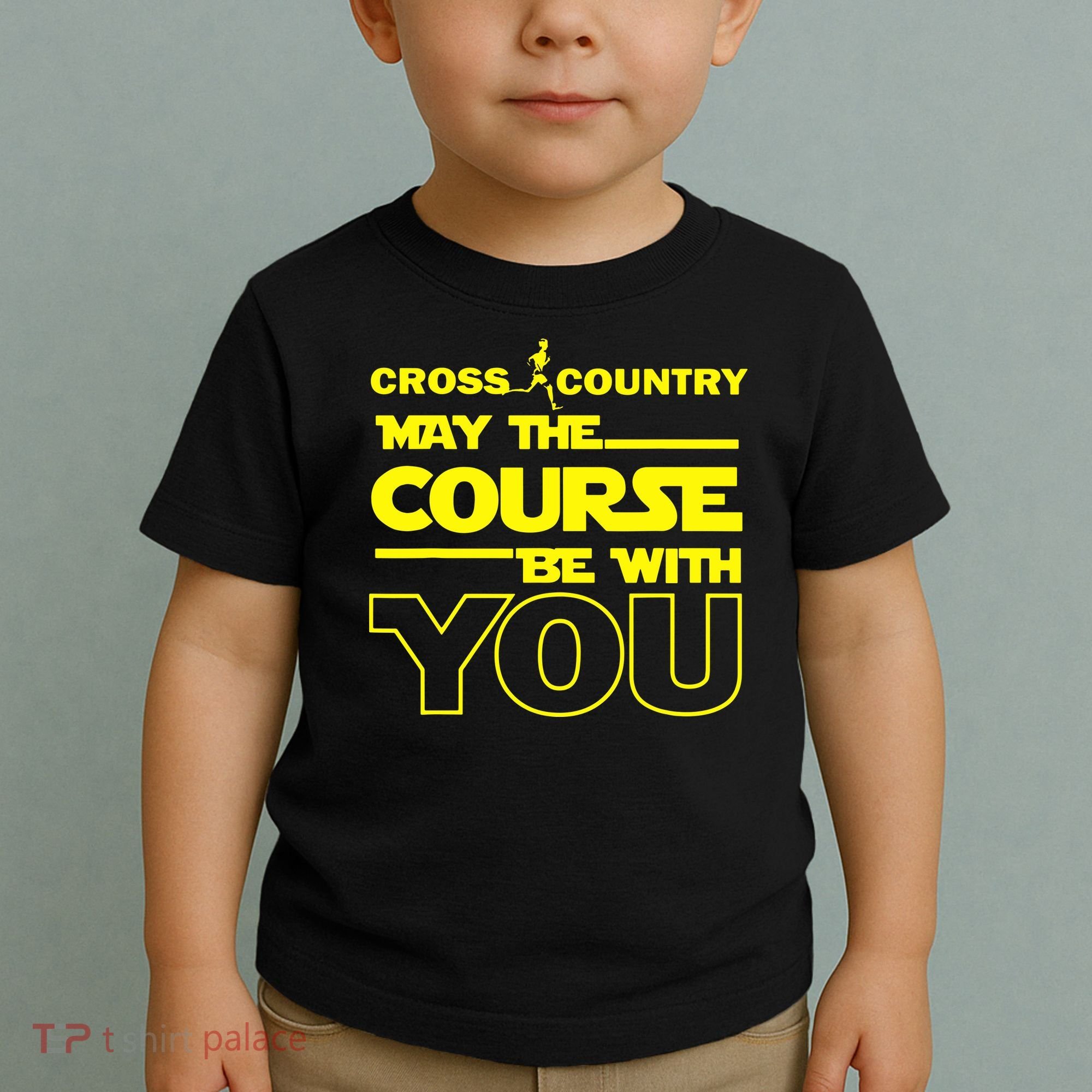 Cross Country May The Course Be With You Toddler T-Shirt