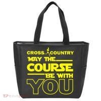 Cross Country May The Course Be With You Tote Bag thumb 0