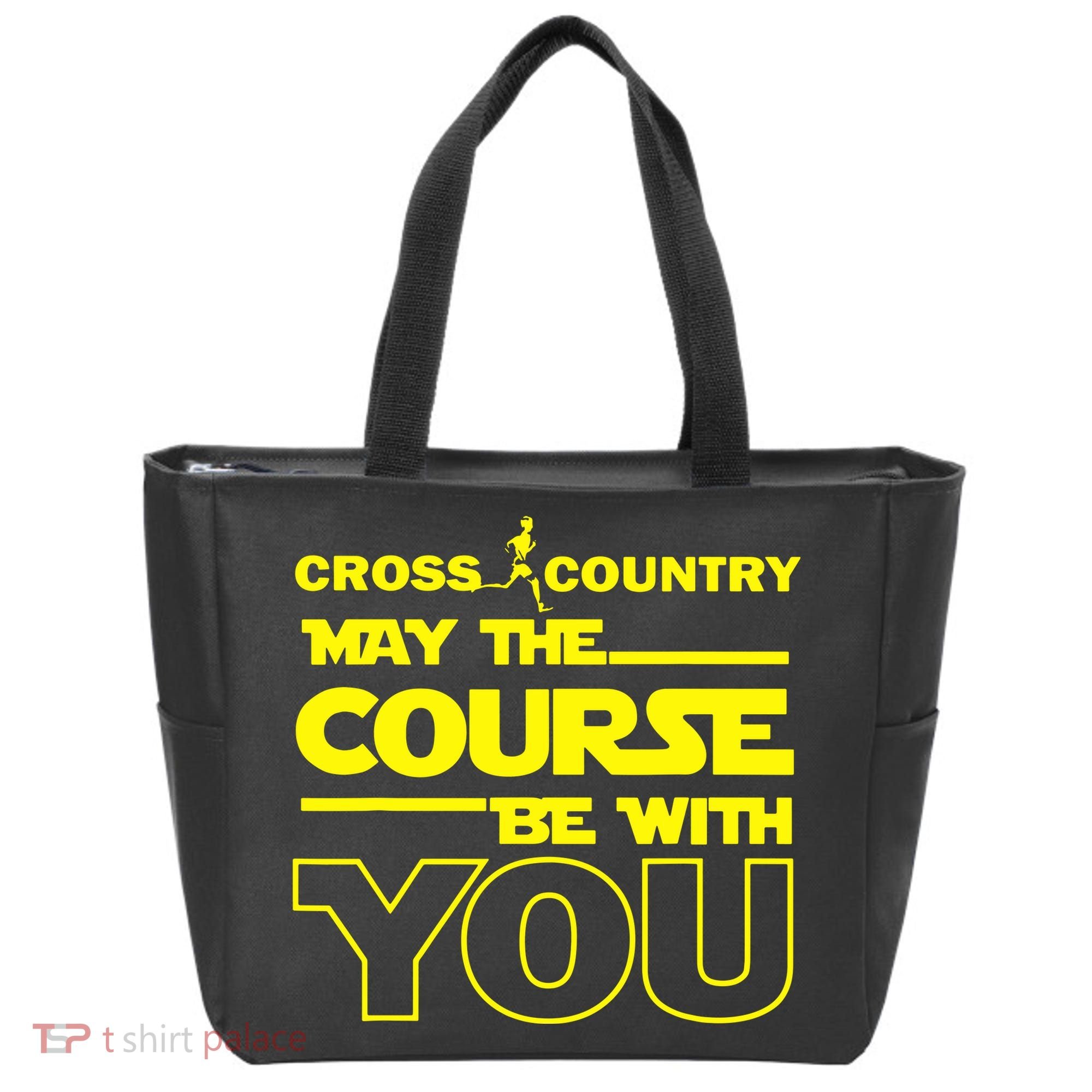 Cross Country May The Course Be With You Tote Bag