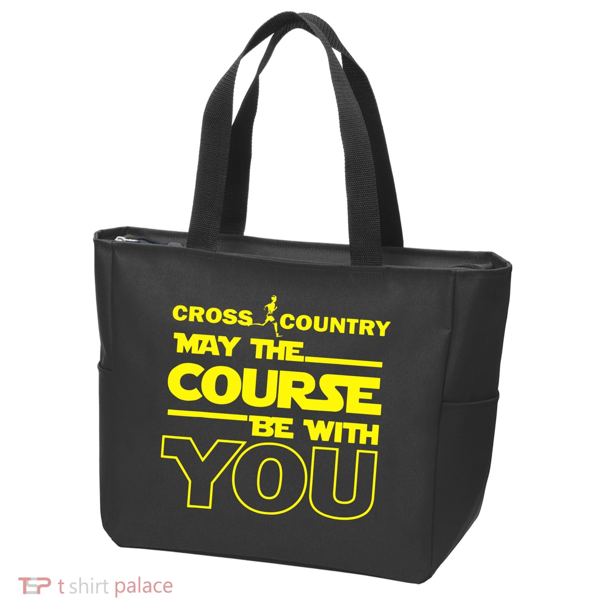 Cross Country May The Course Be With You Tote Bag