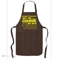 Cross Country May The Course Be With You Apron thumb 0
