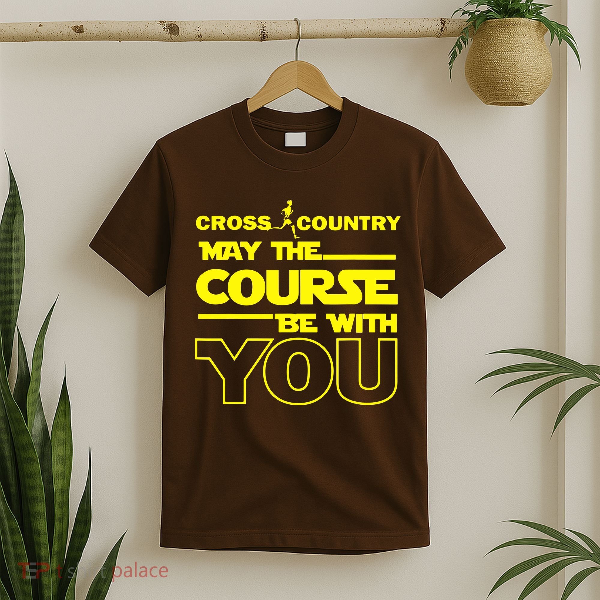 Cross Country May The Course Be With You T-Shirt