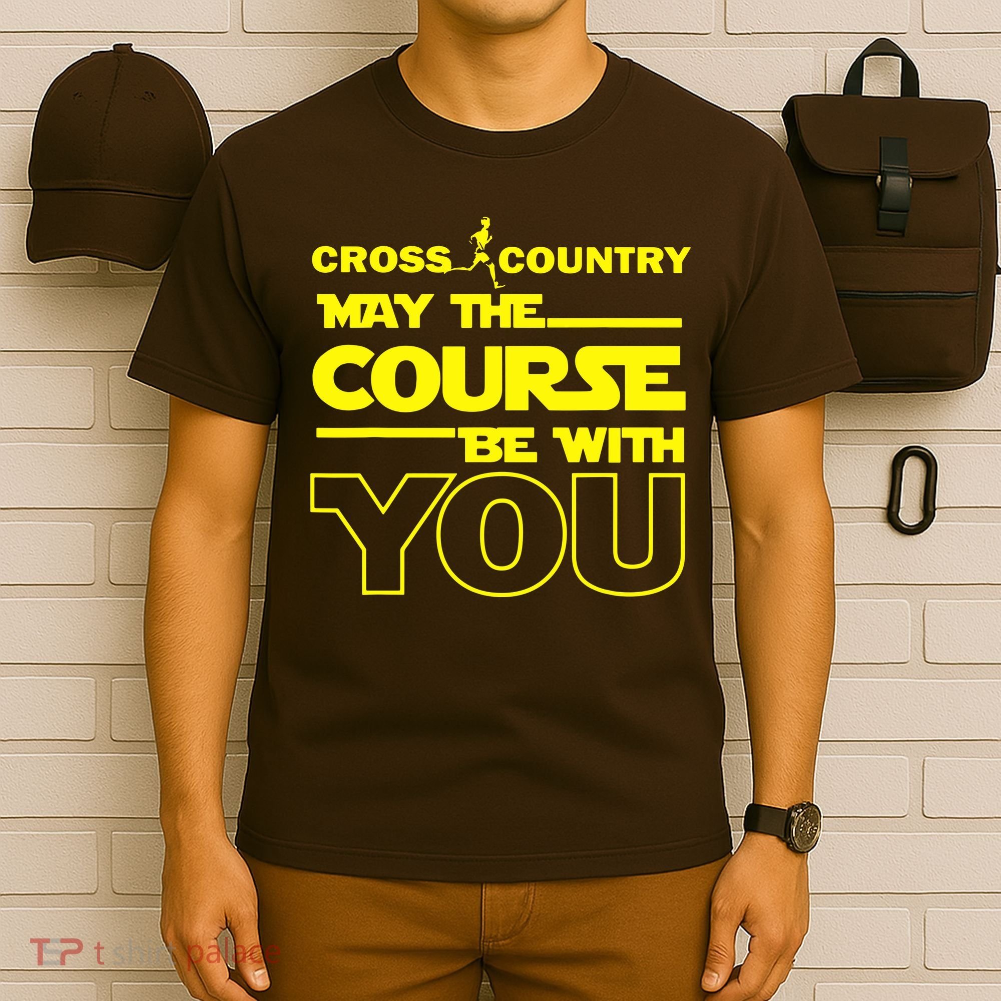 Cross Country May The Course Be With You T-Shirt