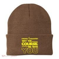 Cross Country May The Course Be With You Beanie thumb 0