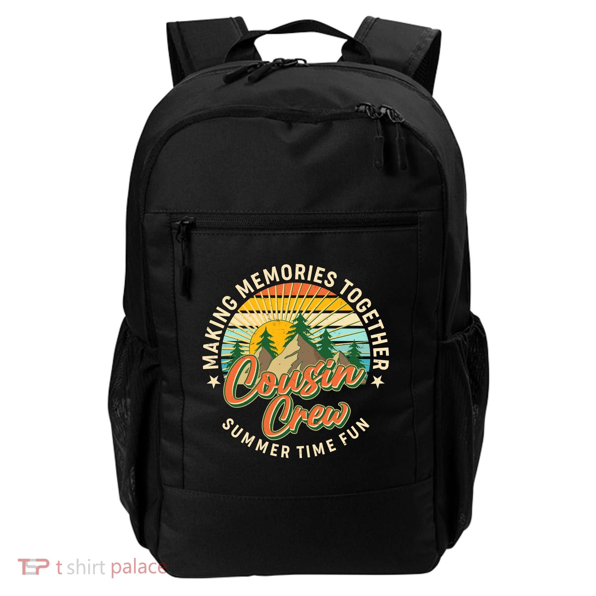 Cousin Crew Making Memories Together Summer Time Fun Backpack