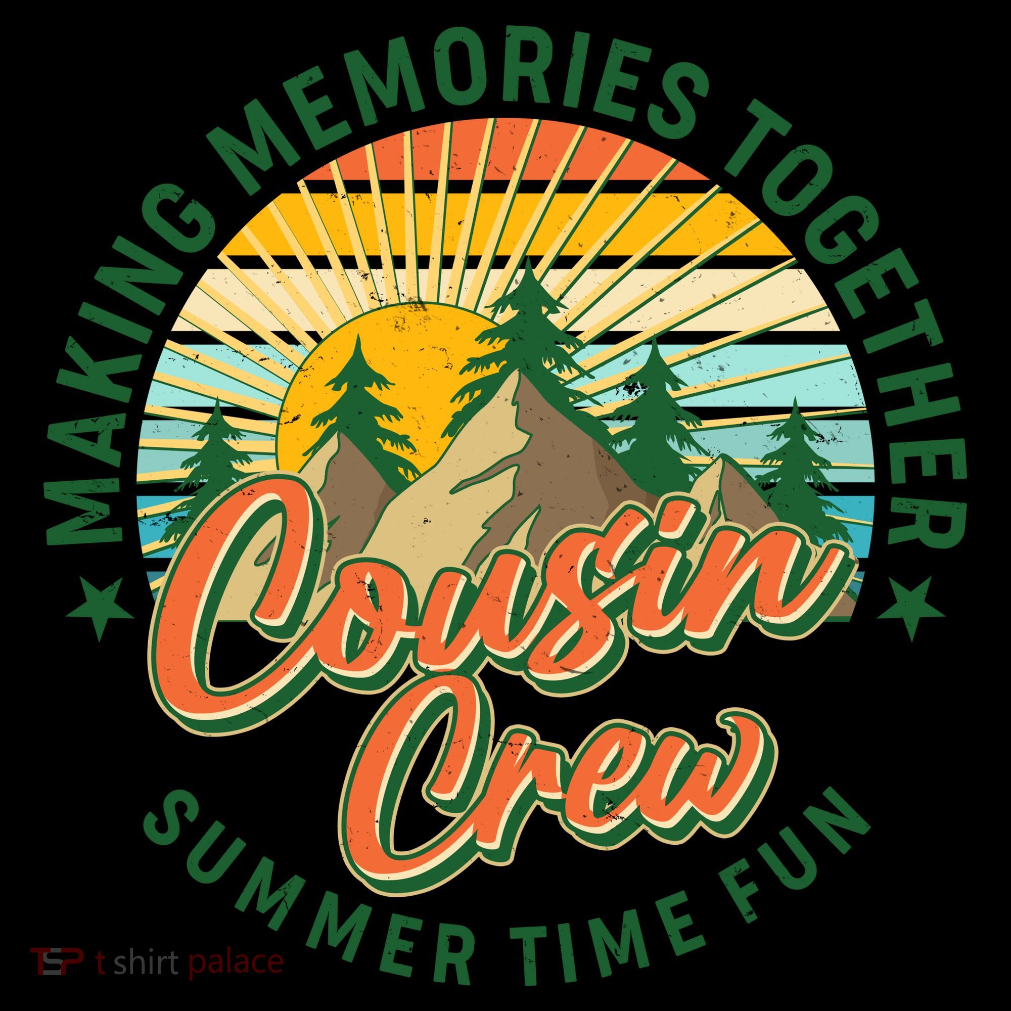 Cousin Crew Making Memories Together Summer Time Fun Coffee Mug