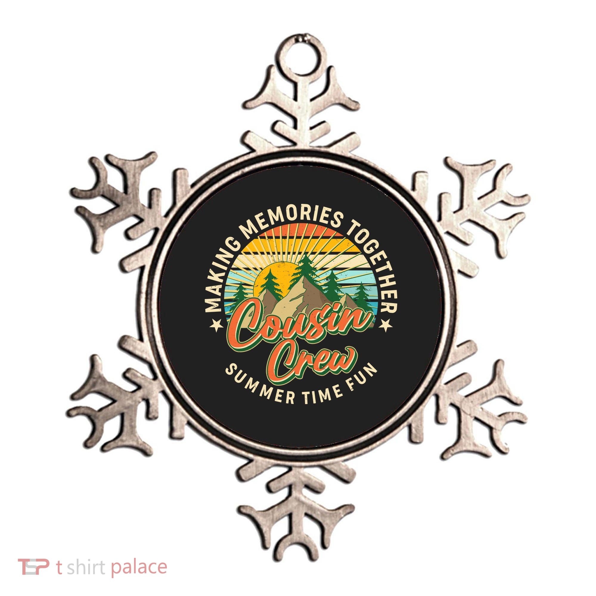 Cousin Crew Making Memories Together Summer Time Fun Ornament