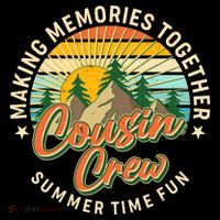 Cousin Crew Making Memories Together Summer Time Fun Women's Tank Top thumb 5