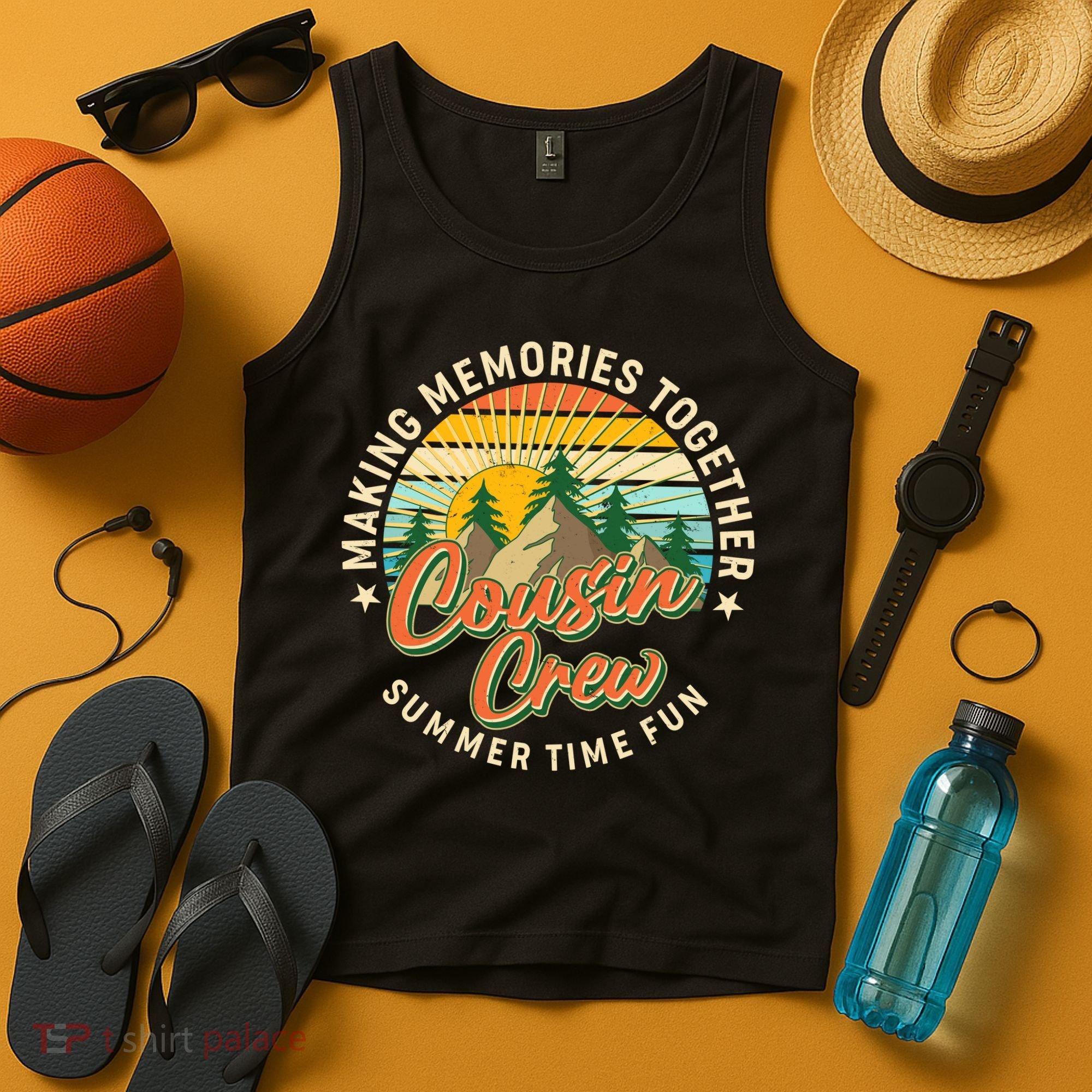 Cousin Crew Making Memories Together Summer Time Fun Tank Top