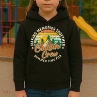 Cousin Crew Making Memories Together Summer Time Fun Kids Hoodie thumb 3