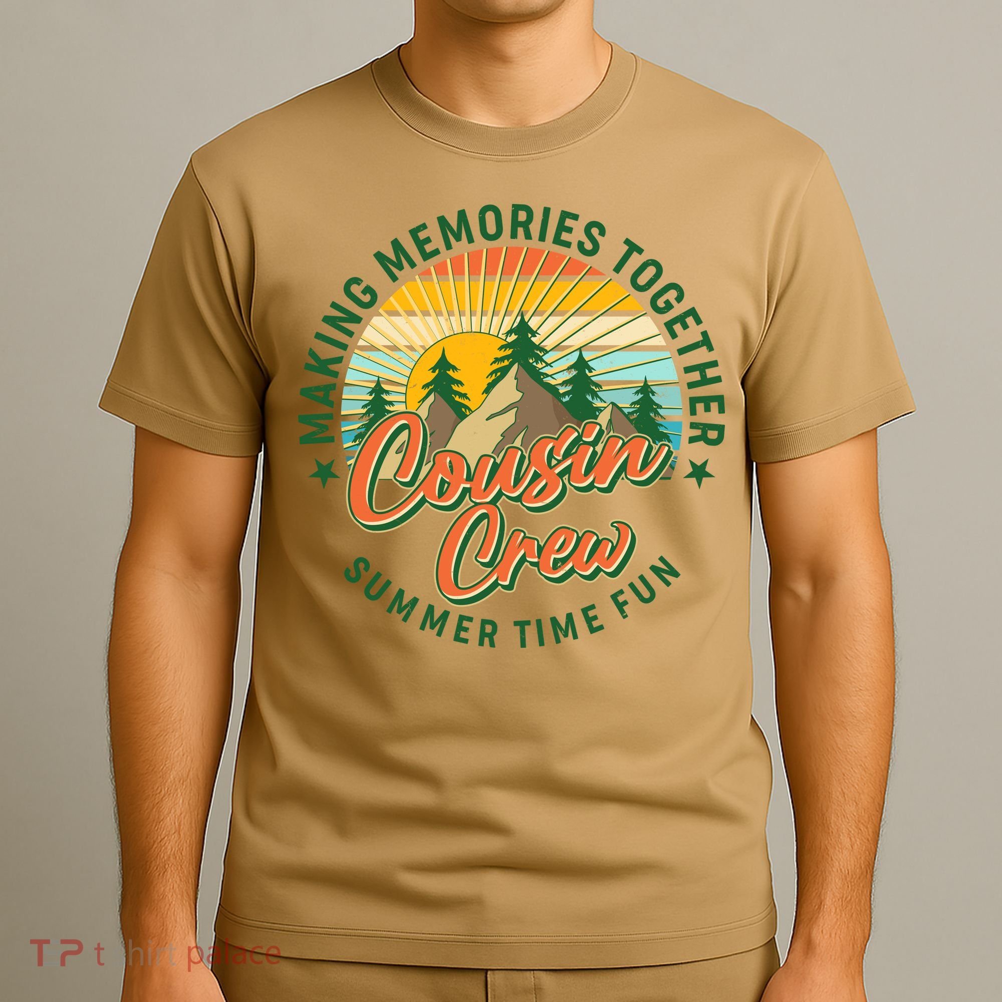 Cousin Crew Making Memories Together Summer Time Fun T-Shirt